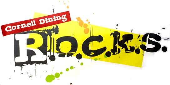 Cornell Dining Rocks Logo
